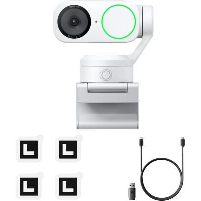 2. Insta360 CINSABNB_2 Webcam 3840 x 2160 px USB-C Weiß