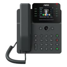 Fanvil V62G VoIP-Telefon, Schwarz, 12 Leitungen, LCD-Display