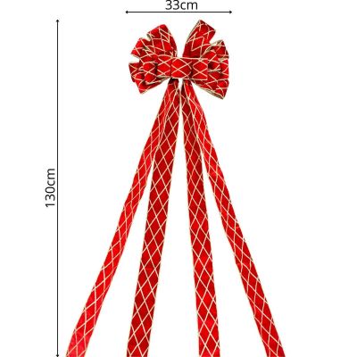 5. Weihnachtsbaumschleife 33x130cm