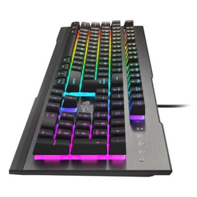 3. GENESIS Rhod 500 RGB Gaming-Tastatur USB QWERTY ES Spanisch Schwarz