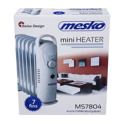 4. MESKO MS 7804 Ölkühler 7 Lamellen (700W; 7; weiß)