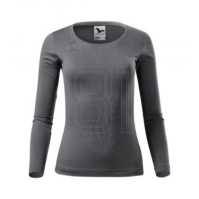 2. Malfini Fit-T LS W MLI-16936 Stahl