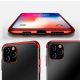 10. Clear Color Case Gel-TPU-Cover mit Metallrahmen für Xiaomi Redmi Note 11S / Note 11 blau