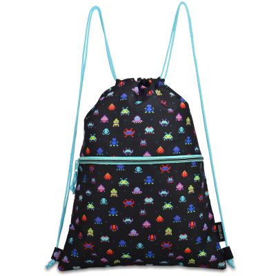 PREMIUM-SCHULBEUTEL/-RUCKSACK MIT SEMI LINE-Aufdruck