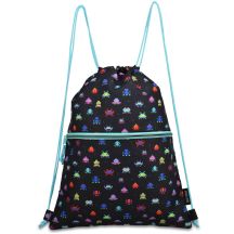 PREMIUM-SCHULBEUTEL/-RUCKSACK MIT SEMI LINE-Aufdruck