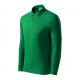 Malfini Pique Polo LS M MLI-22116 grasgrünes Poloshirt