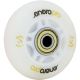 6. ENERO PRO PU-Roller-Skate-Rollen 64 mm, 4 Stück mit ABEC 7 LED-Kugellagern