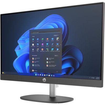 2. HP ProOne 240 G10 All-in-One-PC mit Intel Core i5-1335U, 23,8"-FHD-Display, 16 GB DDR4-3200-RAM, SSD, Intel Iris Xe-Grafik, Windows 11 Pro, 3 Jahre Vor-Ort-Service, Schwarz