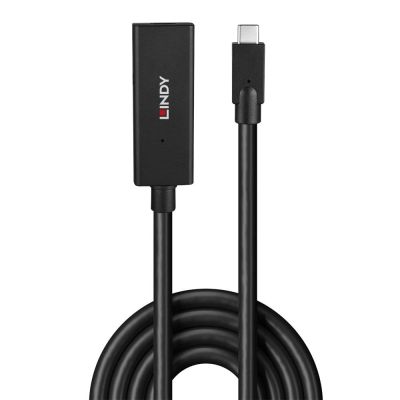 2. Lindy 43364 USB-Kabel USB 3.2 Gen 2 (3.1 Gen 2) 5 m USB-C 10 Gbit/s Schwarz