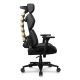 3. COUGAR Terminator Elite Gold Gaming-Stuhl, gepolsterter Sitz, Schwarz, Gold