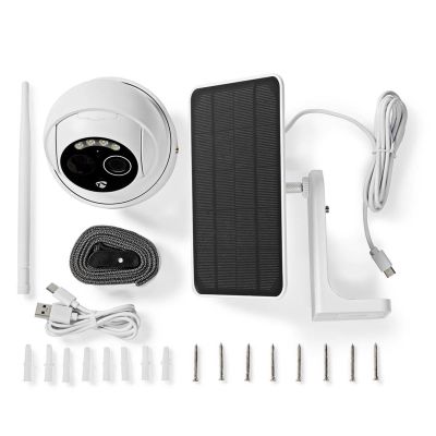 12. Nedis SmartLife Full HD 1080p WLAN-Außenkamera mit Bewegungsmelder und Nachtsicht, IP65, 5 V DC
