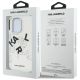 8. Karl Lagerfeld IML Sketched Graphic Case für iPhone 16 Pro – Transparent
