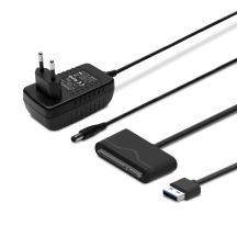 SAVIO USB 3.0-Adapter für 3,5"-Laufwerke mit Netzteil AK-39