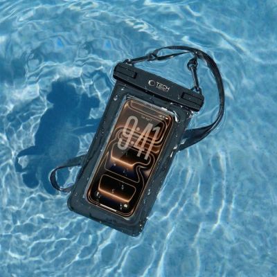 3. Tech-Protect UWC7 Wasserdichte Hülle 6,9" - Schwarz