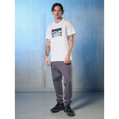 8. Herren-T-Shirt mit Aufdruck, regulär, Größe 4F 4FRSS26TTSHM3658-10S