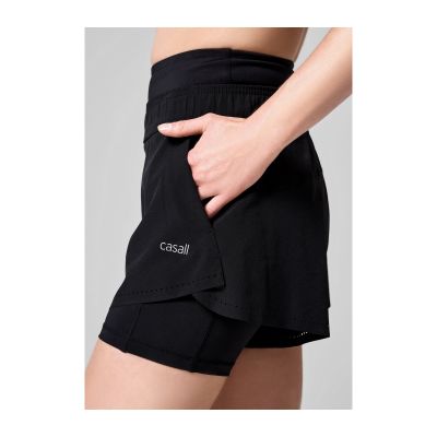 2. CASALL Shaping Doppelshorts schwarz