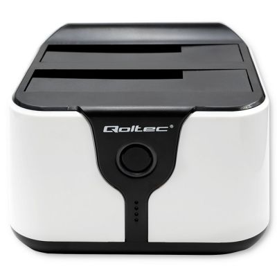 12. QOLTEC DOCKINGSTATION FÜR HDD-/SSD-LAUFWERKE 2.5" 3.5" | SATA III | USB 3.0 | SUPER SPEED 5GB/S | MIT OFFLINE-KLONFUNKTION