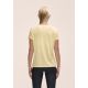 4. Casall Soft Texture Tee Gelbes Damen-T-Shirt