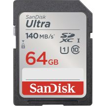 64 GB SanDisk SDXC UHS-I 140 MB/s SD-Karte