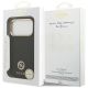 8. Guess Grained Strass Logo MagSafe Hülle für iPhone 17 Pro - Schwarz