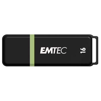 10. Emtec K100 USB-Stick 16 GB USB Typ-A 2.0 Schwarz, Mehrfarbig