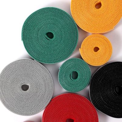 15. Baseus Rainbow Circle Klettbänder - Klettband Klettkabel-Organizer 3m grau (ACMGT-F0G)