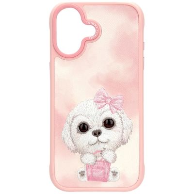 3. Nimmy Big Eyed Pet 2.0 Hundehülle für iPhone 17, Pink