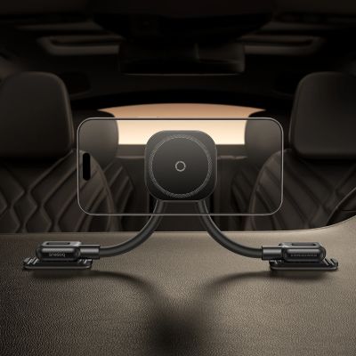 6. Baseus PrimeTrip C03s Magnethalterung kompatibel mit MagSafe für Armaturenbrett, selbstklebend – Schwarz