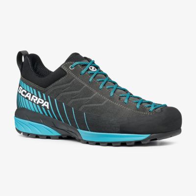 Scarpa Mescalito GTX Zustiegsschuhe – Shark/Azure Größe 46