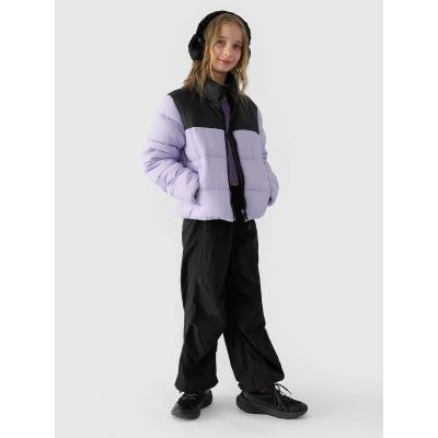 4. Mädchen-Daunenjacke mit Synthetikfüllung 4F Junior 4FJWAW24TDJAF452-51S