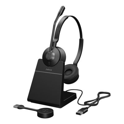 Jabra Engage 55 SE UC Headset mit LINK400A Ständer
