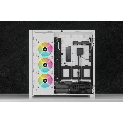 5. CORSAIR WAK iCUE LINK AIO LCD-Bildschirmmodul, Weiß