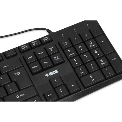 12. IBOX ERIS KABELGETABE, SCHWARZ