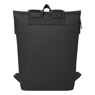 5. Rivacase Gremio City Rucksack, Schwarz, Polyester, Recyceltes Polyethylenterephthalat (rPET)