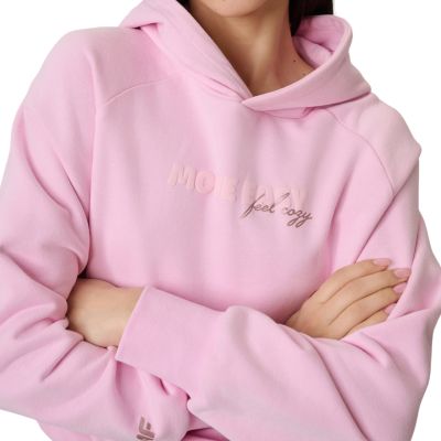 5. Damen-Sweatshirt 4F F2175 hellrosa 4FWSS26TSWSF2175 56S