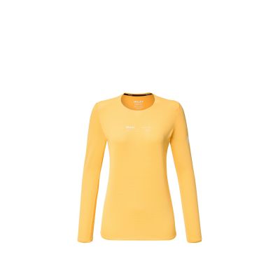 MILLET Intense Ts Ls W Damen-T-Shirt Gelb