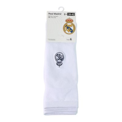 15. Real Madrid Socken, 2er-Pack, weiß, 2900003458
