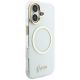 4. Guess IML Script Metal MagSafe Hülle für iPhone 17 - Transparent