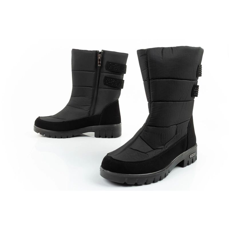 8. Progress Winterstiefel Schneestiefel Damen Stiefeletten isoliert modisch Reißverschluss