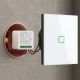 4. GREENBLUE WLAN-Einbaurelais, kompatibel mit Android/iOS/Alexa/Google Home, 100–240 V Wechselstrom, 50/60 Hz, max. 16 A, für 150-W-LED-Lampen GB739