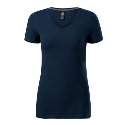 2. Malfini Action V-Ausschnitt T-Shirt W MLI-70102 marineblau