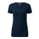 2. Malfini Action V-Ausschnitt T-Shirt W MLI-70102 marineblau