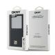 8. DKNY Repeat Pattern Stack Logo Hülle für Samsung Galaxy Z Flip6 – Schwarz