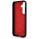 7. DKNY Lederhülle Heart of NY für Samsung Galaxy S25, Schwarz
