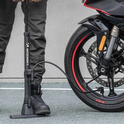 5. Wozinsky WPR-02 Standpumpe für Fahrräder – Schwarz
