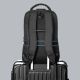 4. Vention KRK 20l wasserdichter Laptop-Rucksack mit USB-Anschluss und Diebstahlsicherung, Schwarz