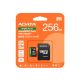3. ADATA Speed Plus MicroSDXC 256 GB Klasse 3 UHS-I/U3 A2 V30