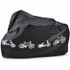 2. Schwarze Abdeckung für Motorrad, Fahrrad und Roller XQMAX
