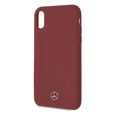 3. Mercedes Silicone Line iPhone Xr Hülle - Rot