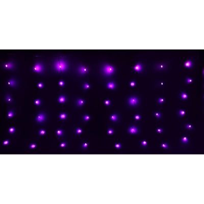39. Weihnachtsbaumbeleuchtung, Lichtvorhang für den Außenbereich/Innenbereich, 240 LEDs, 600 x 60 cm, mit Fernbedienung, RGB-Farben